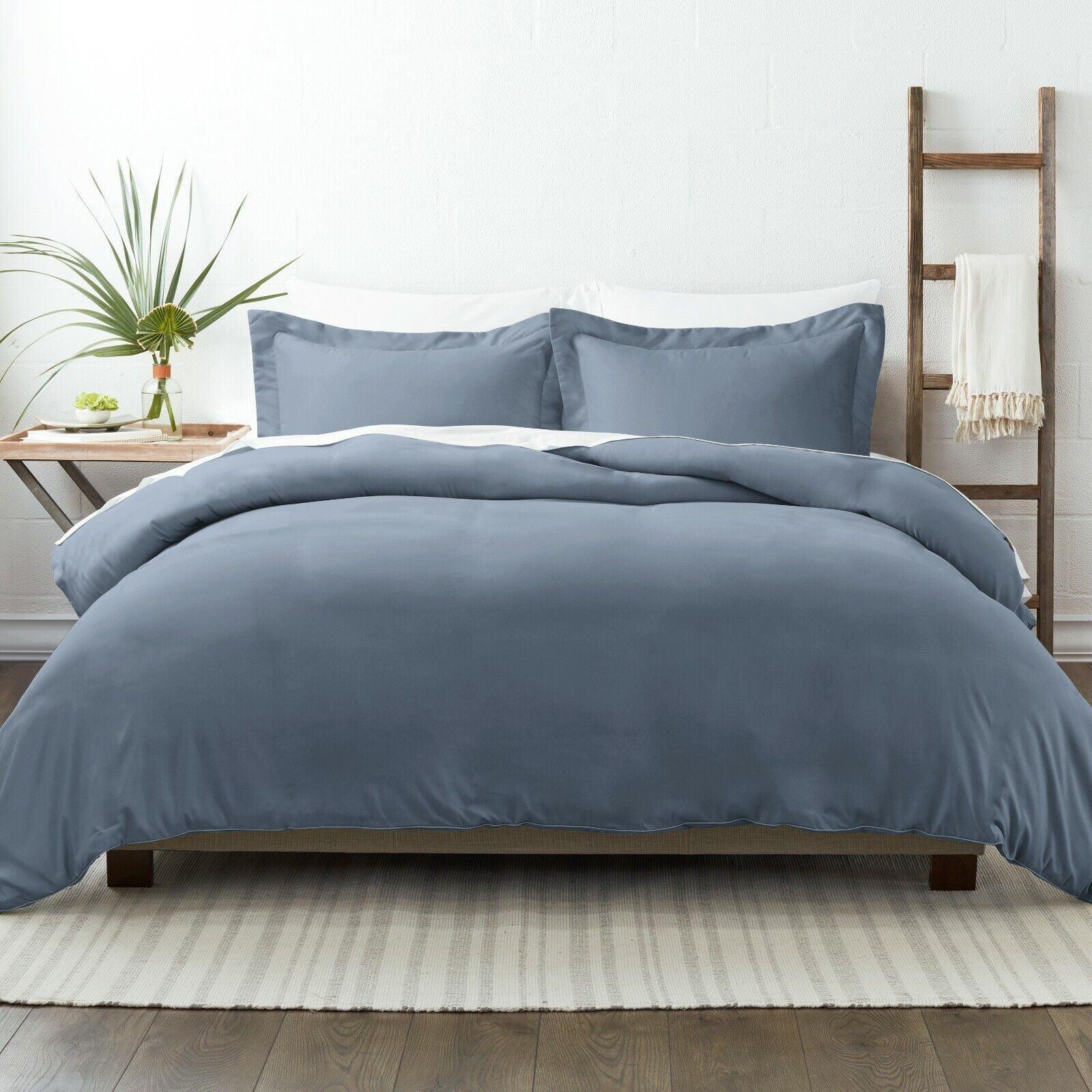 Oversized Solid Duvet Cover Set