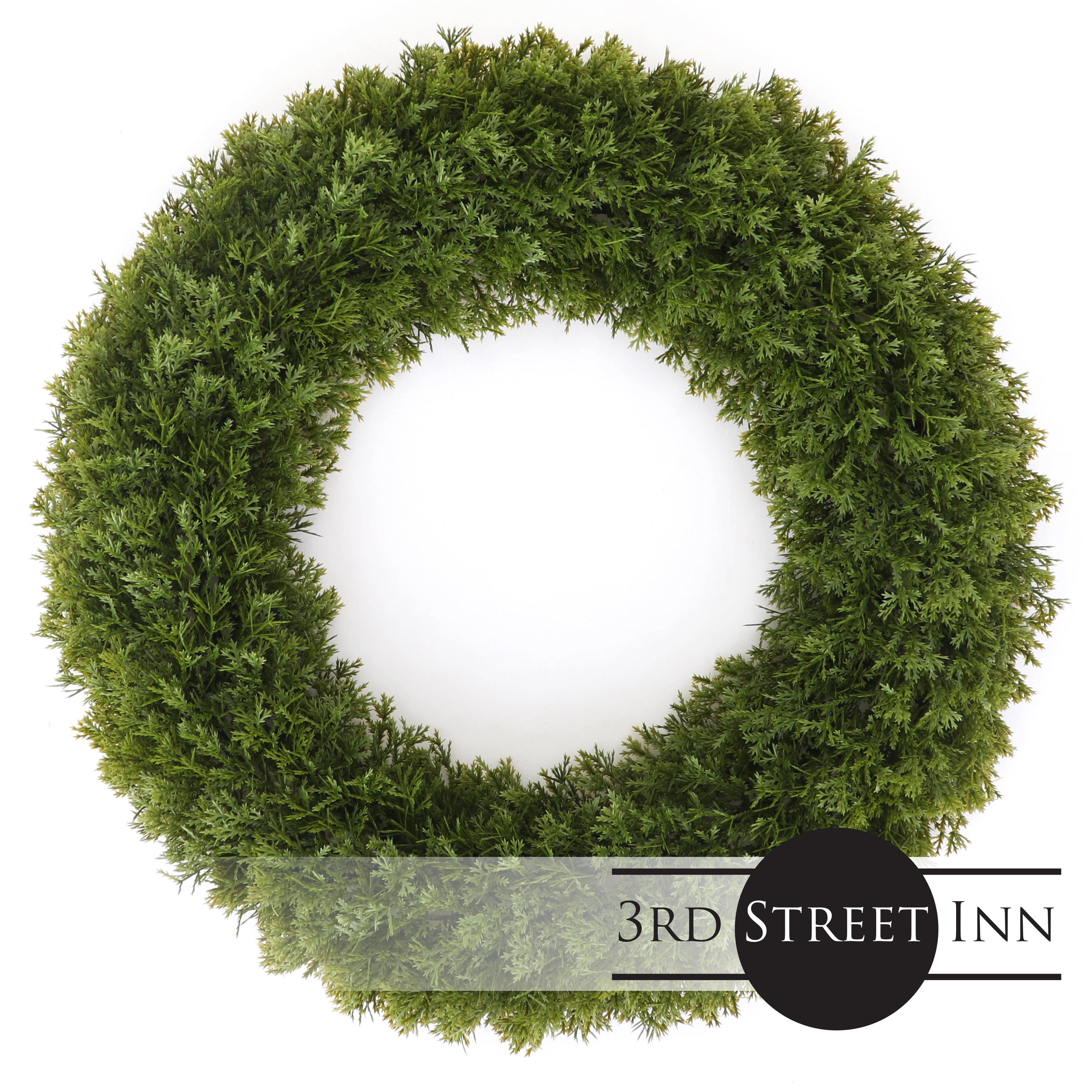 Faux Fir Wreath