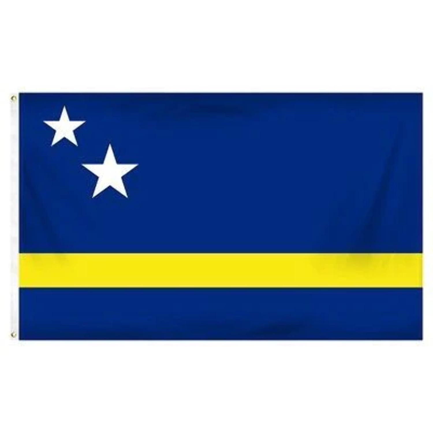 Anley Fly Breeze 3x5 Foot Curaçao Flag - Curaçaoan Flags Polyester