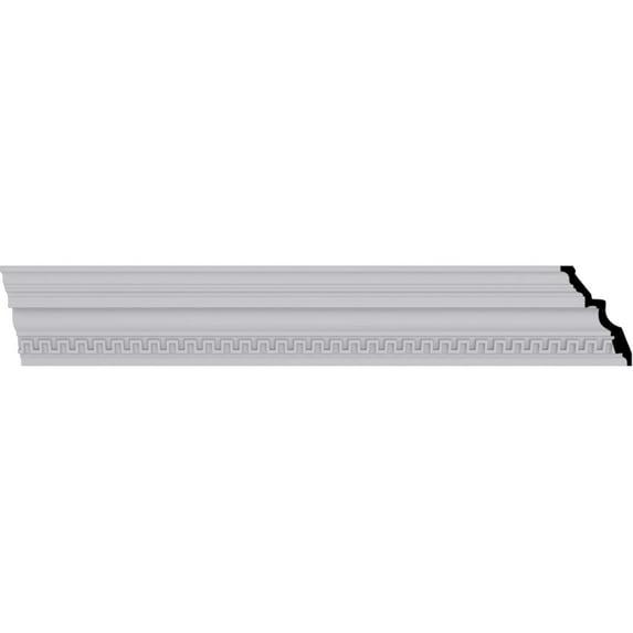 4 3/4"H x 3 3/8"P x 5 7/8"F x 94 1/2"L Nestor Crown Moulding