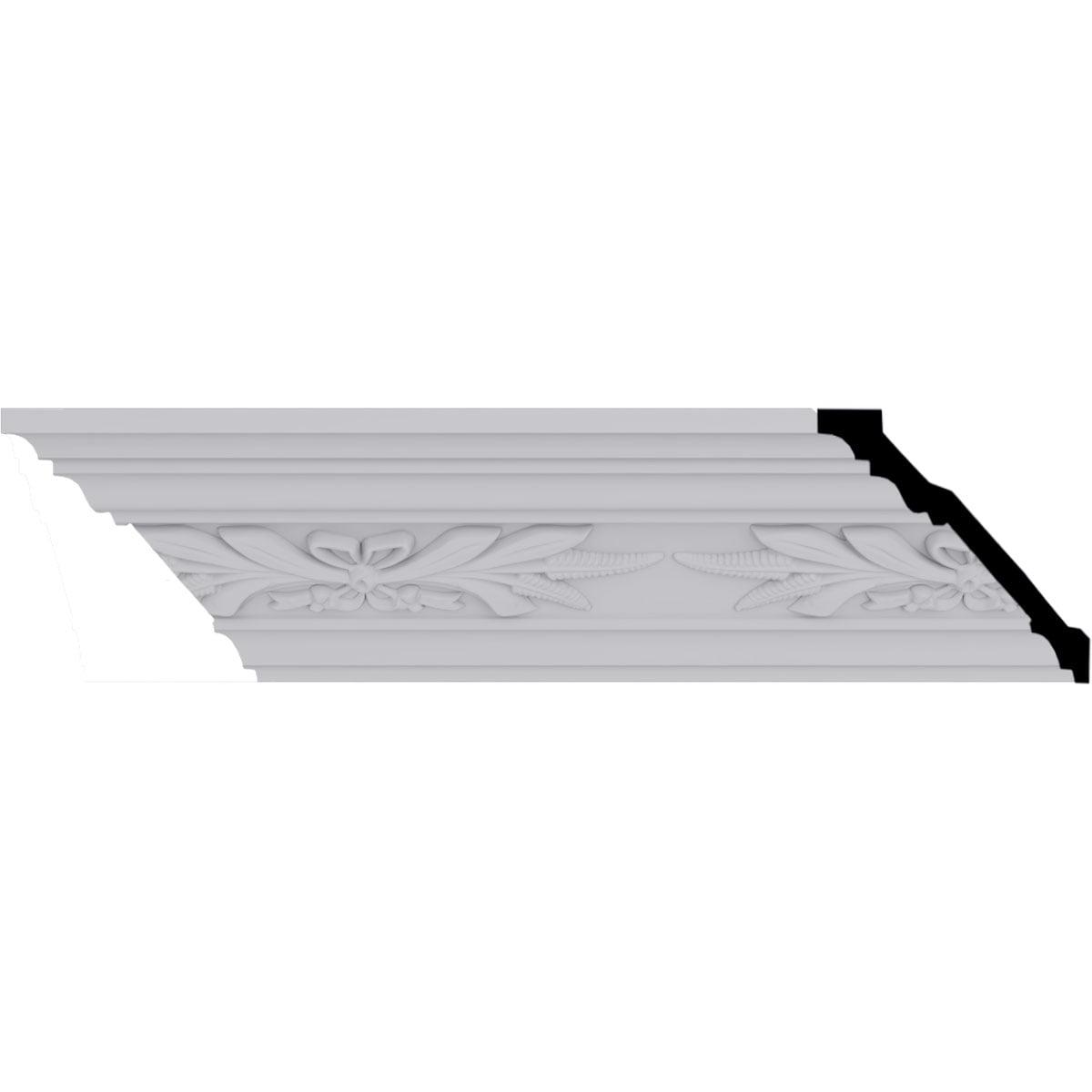 4 5/8"H x 4 3/4"P x 6 5/8"F x 94 1/2"L, (11 3/4" Repeat), Harvest Crown Moulding