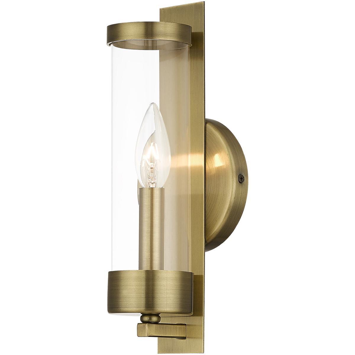 Bernd Steel Candle Wall Light