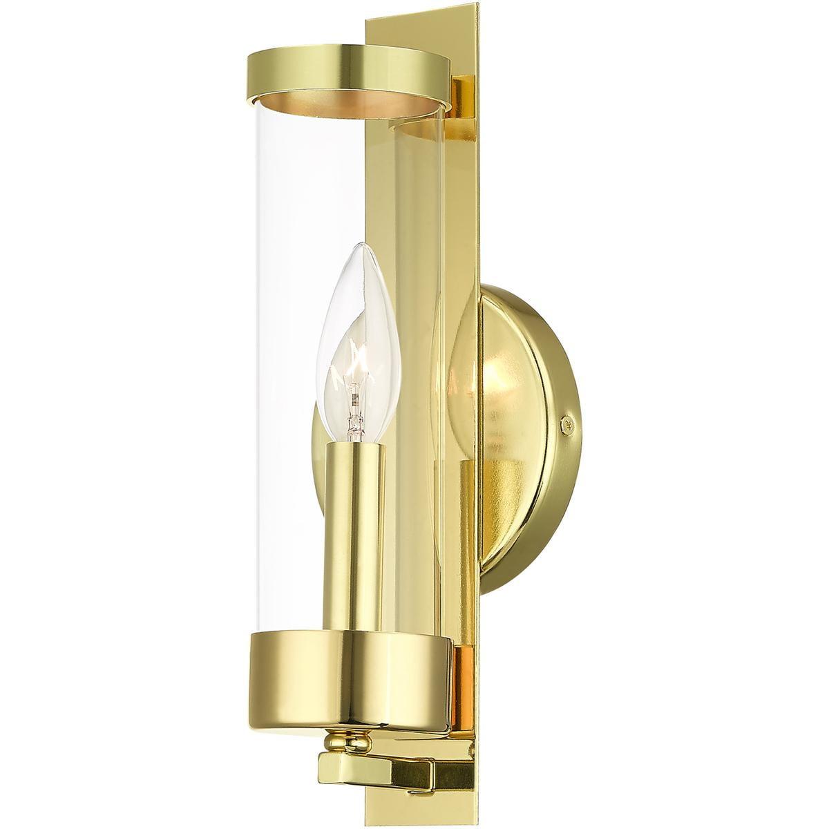 Bernd Steel Candle Wall Light