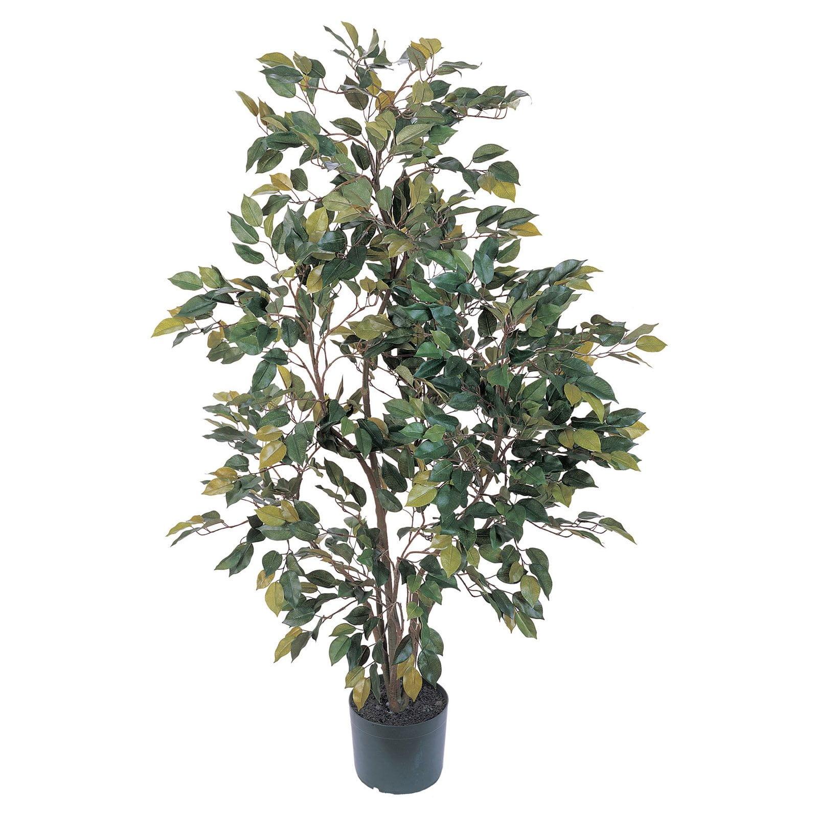 Nearly Natural 4-ft Ficus Silk Tree