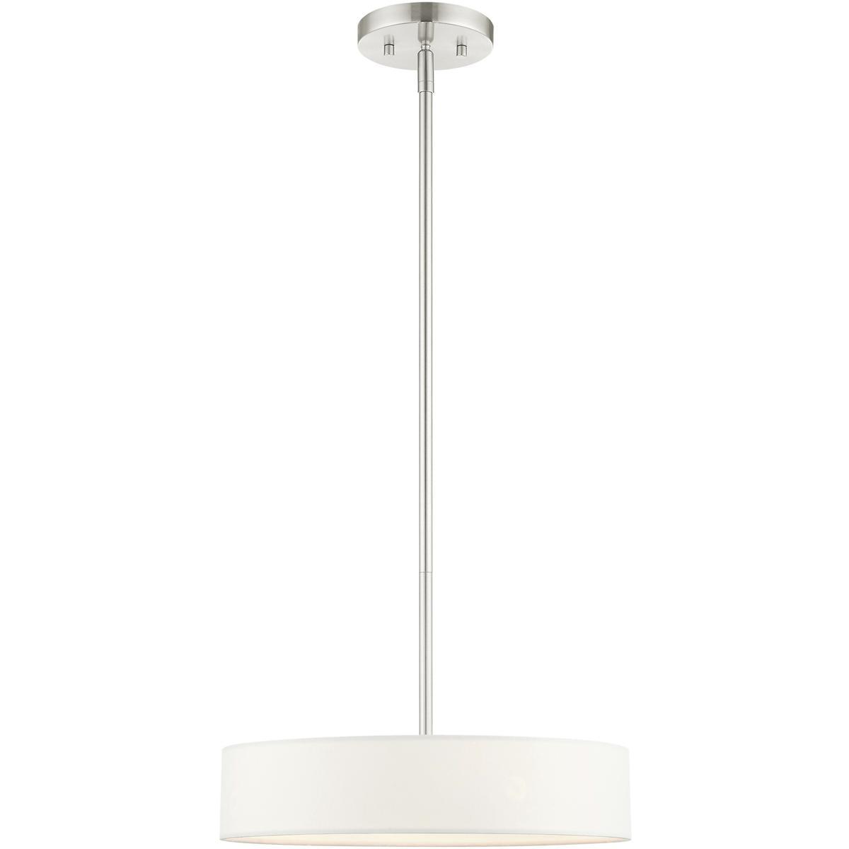 Lighting Lumens 4 - Light Dimmable Drum Chandelier