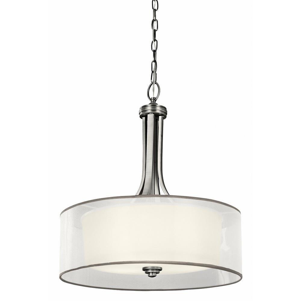 Kichler Lighting Lacey 4 - Light Pendant in  Antique Pewter