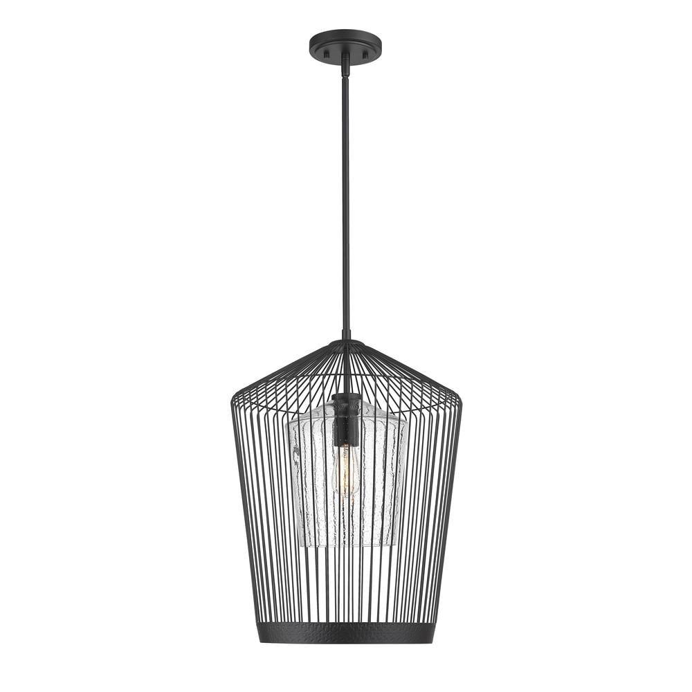 Z-Lite 341P18 Prescott 4 Light 18" Wide Pendant - Brass