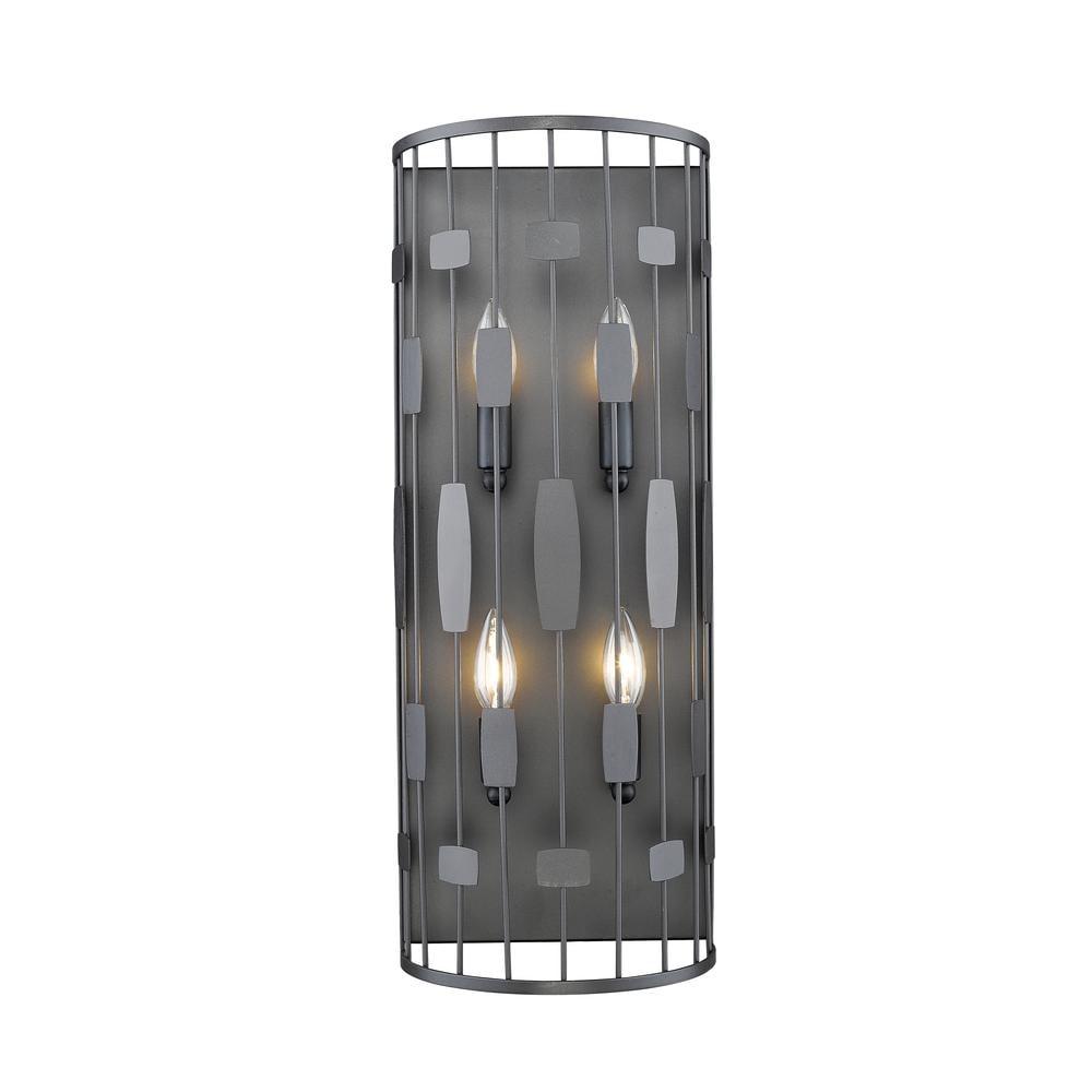 Fearn Steel Flush Mounted Sconce