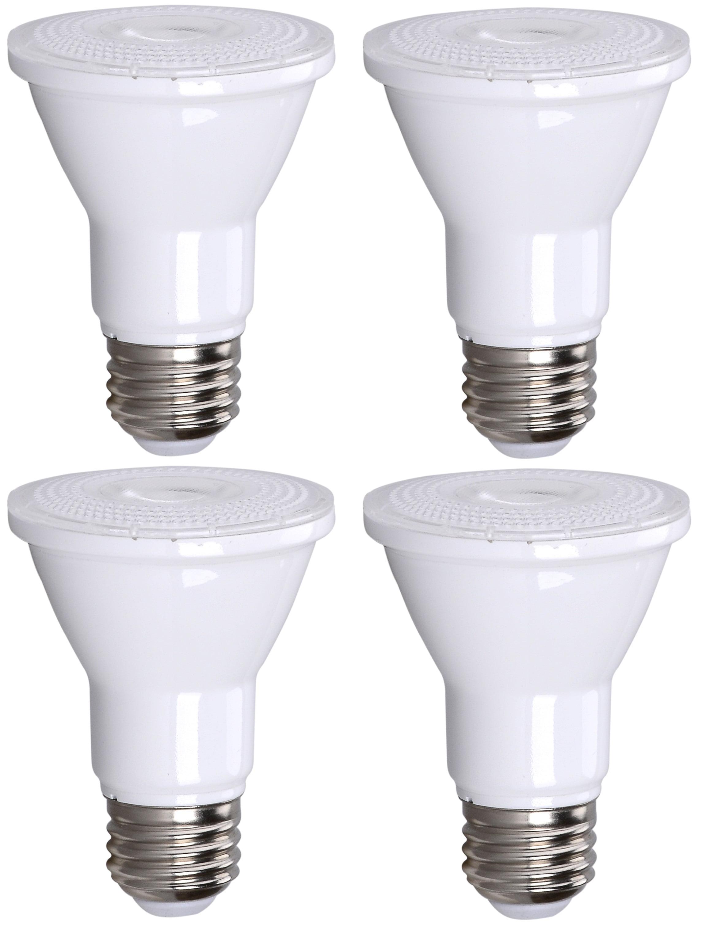 Soft White Indoor LED Spotlight Bulb 4-Pack, Dimmable, 3000K