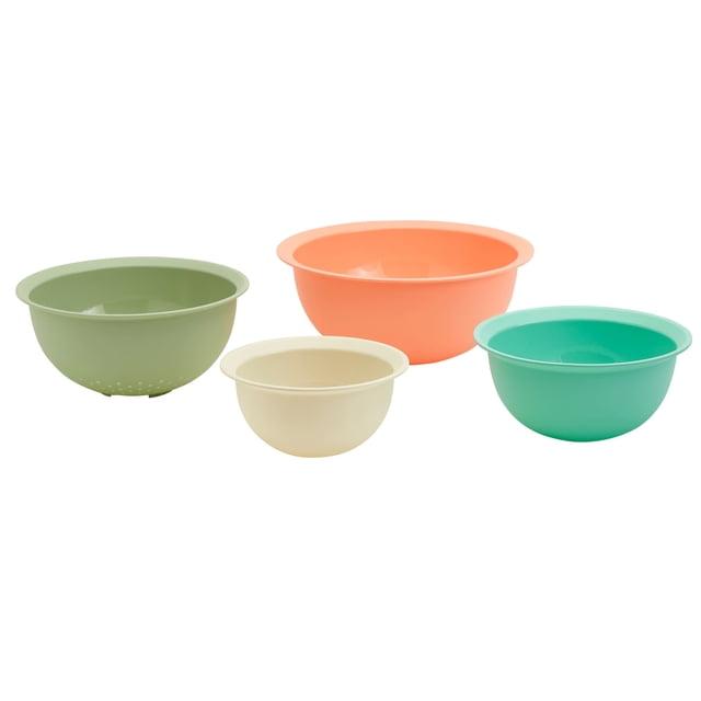 Basic Essentials 4pc Mixing Bowls & Colander Set | Wayfair