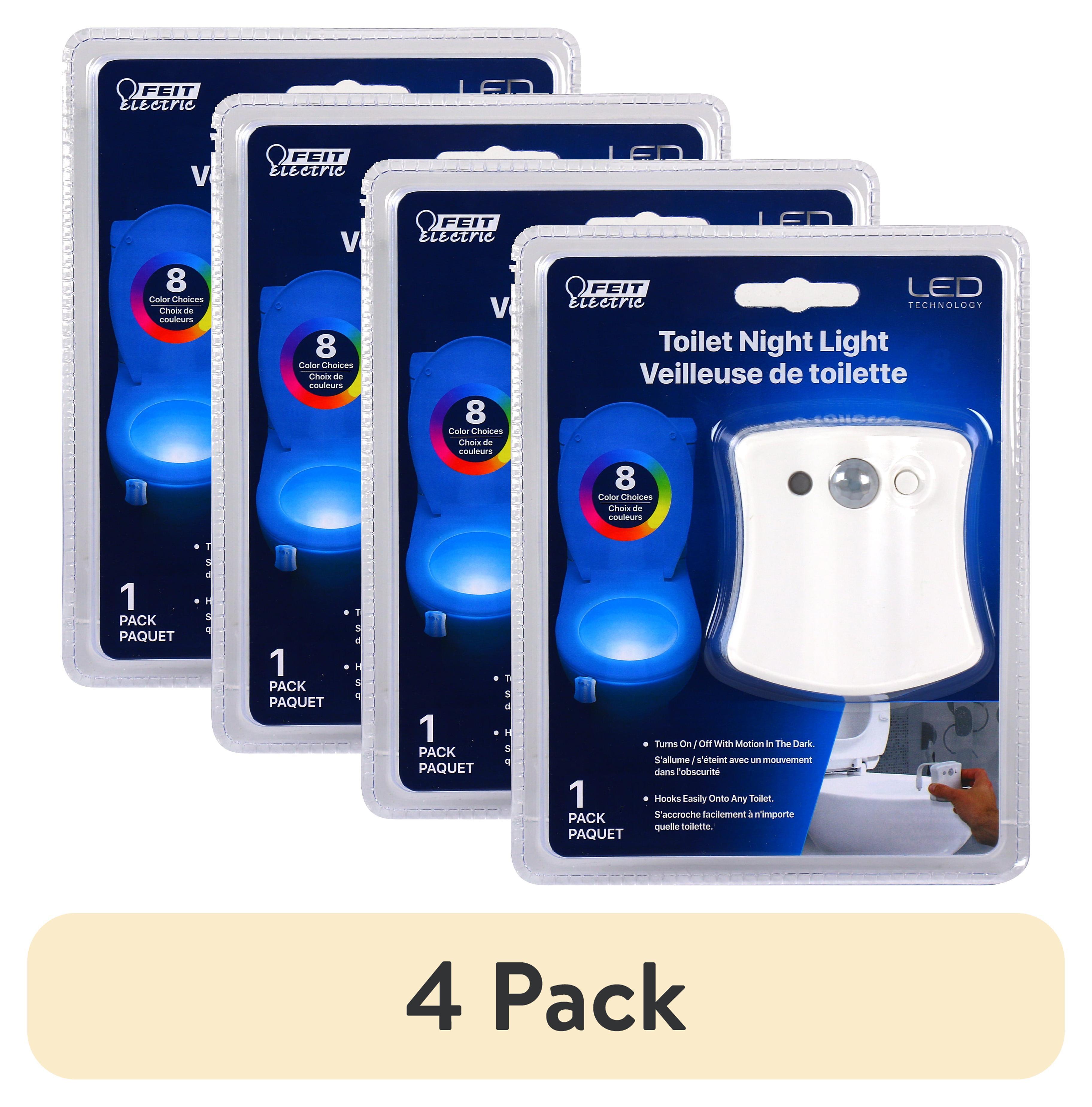 Feit Electric 2" x 2" inch Color Select Motion LED Toilet Night Light