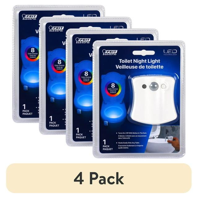 Feit Electric 2" x 2" inch Color Select Motion LED Toilet Night Light