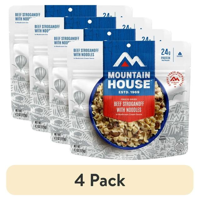Mountain House Beef Stroganoff w/Noodles, Freeze-Dried Food, 2 Servings, Not Gluten Free
