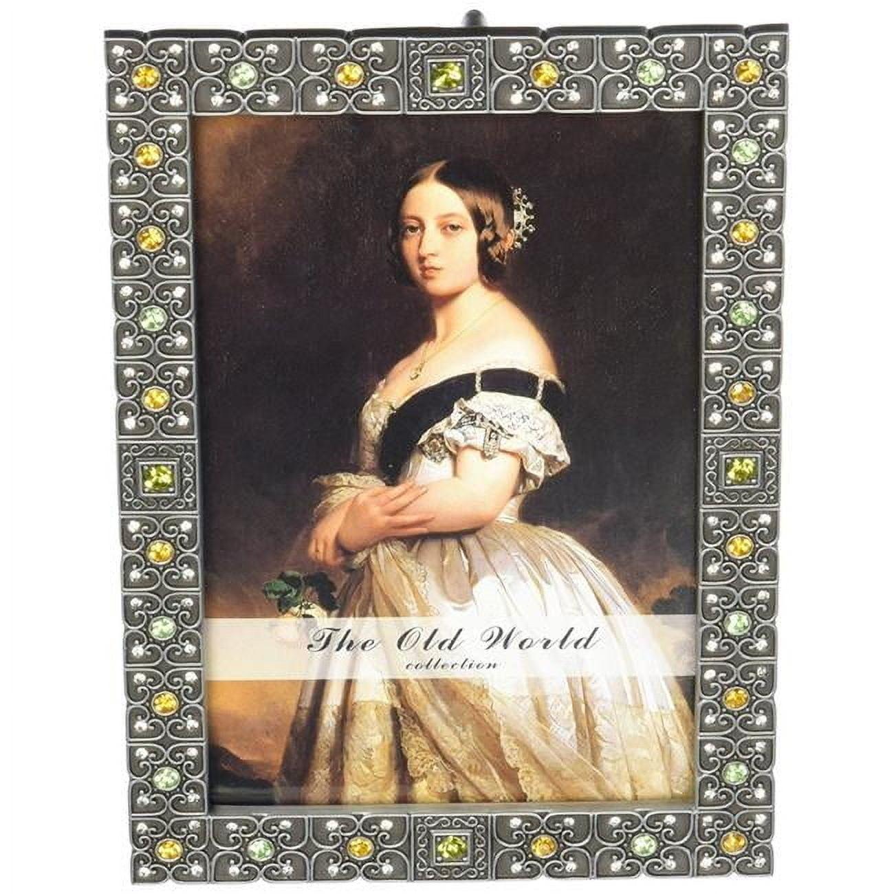 Leeber  Jewel Frame - Amber & Green - 4 x 6 in.