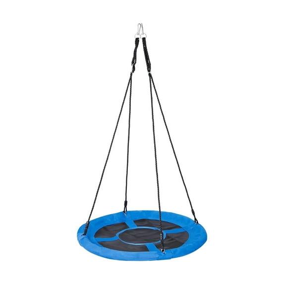 Klo Kick 40inch Metal/Fabric Web/Saucer Swing with Chains and Hooks