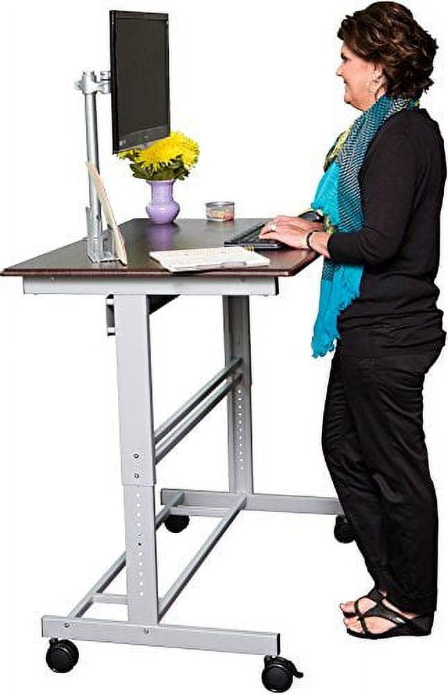 Inbox Zero Zarella Adjustable Metal Base Standing Desk
