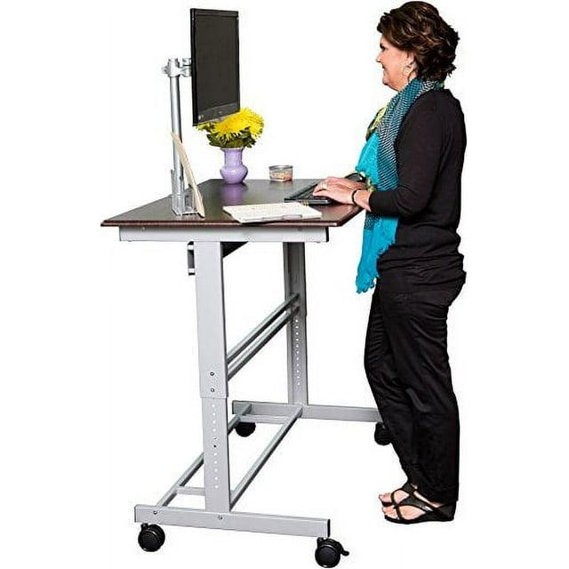 Inbox Zero Zarella Adjustable Metal Base Standing Desk