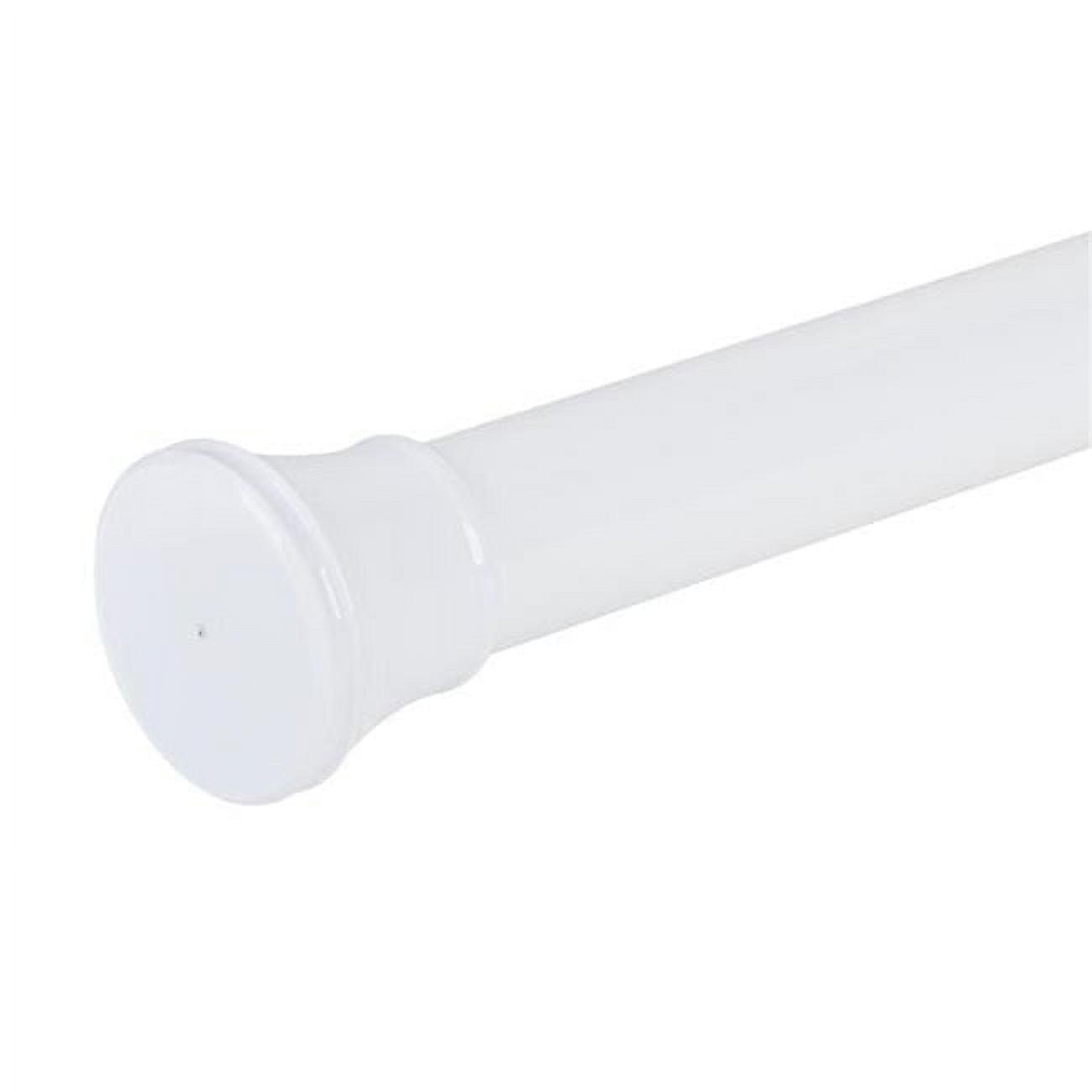 Zenna Home Tension Stall Shower Rod, 27"-40", White