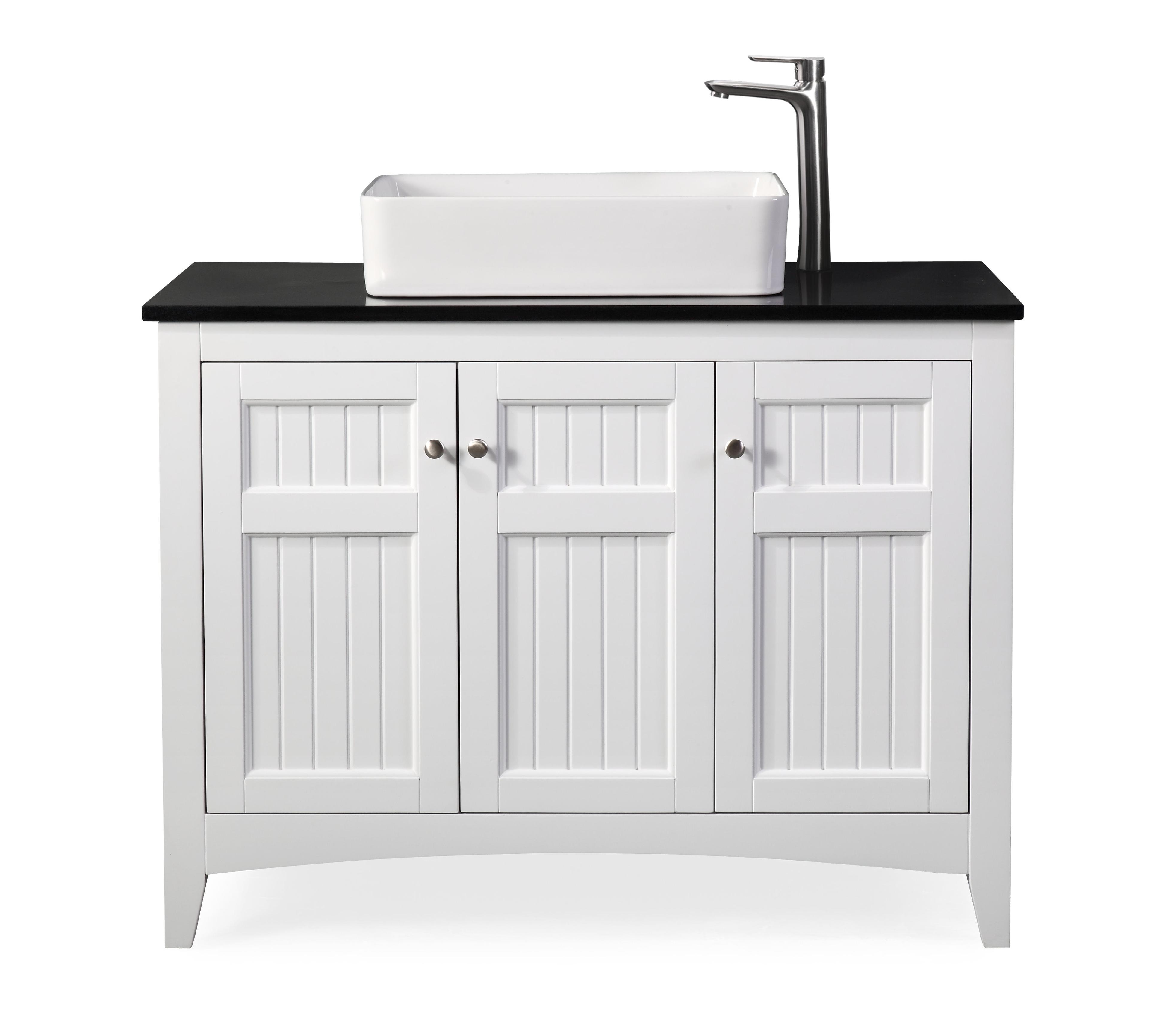 42" Causal Style vessel sink Thomasville Bathroom Sink Vanity Model