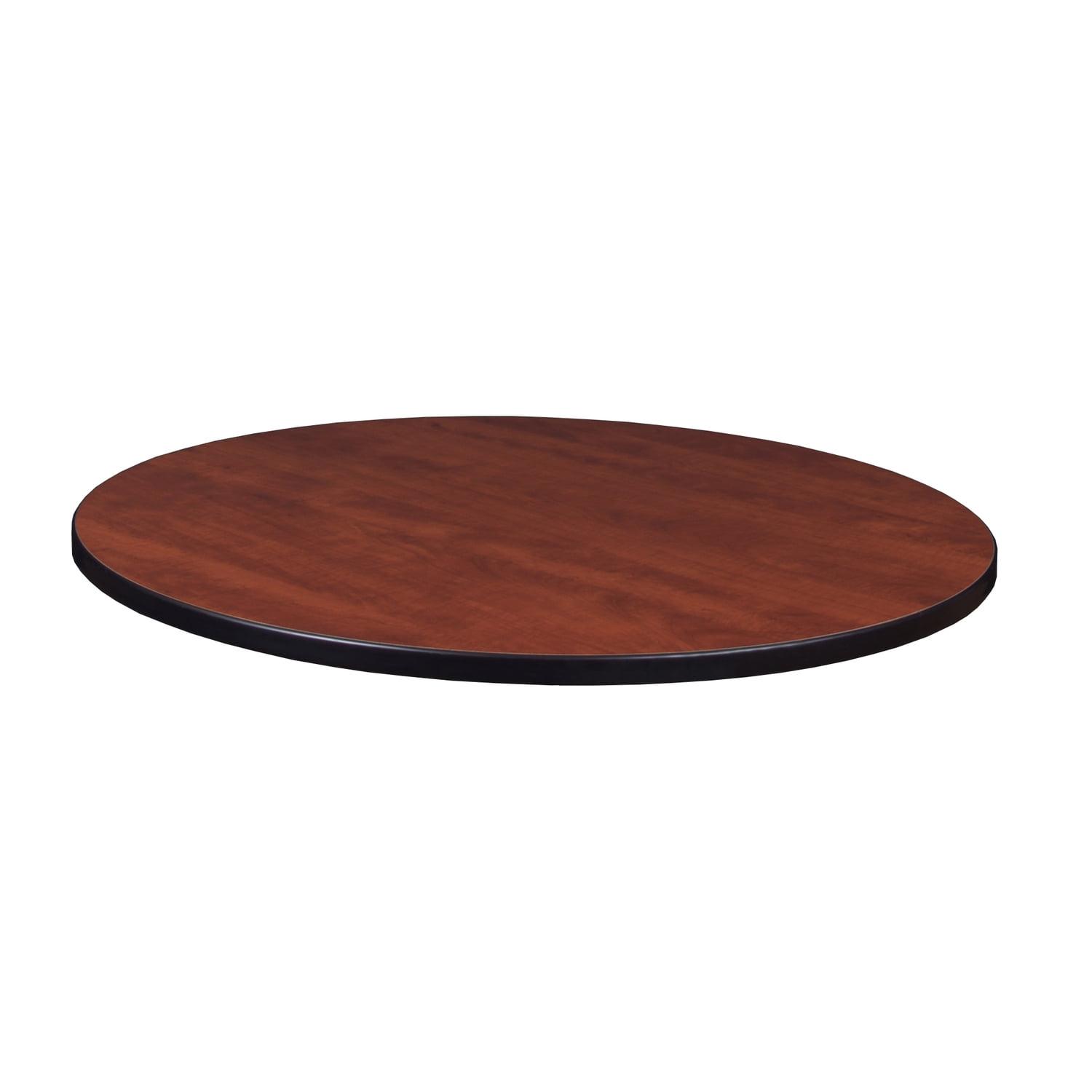 Dual-Side 42" Cherry & Maple Round Laminate Table Top