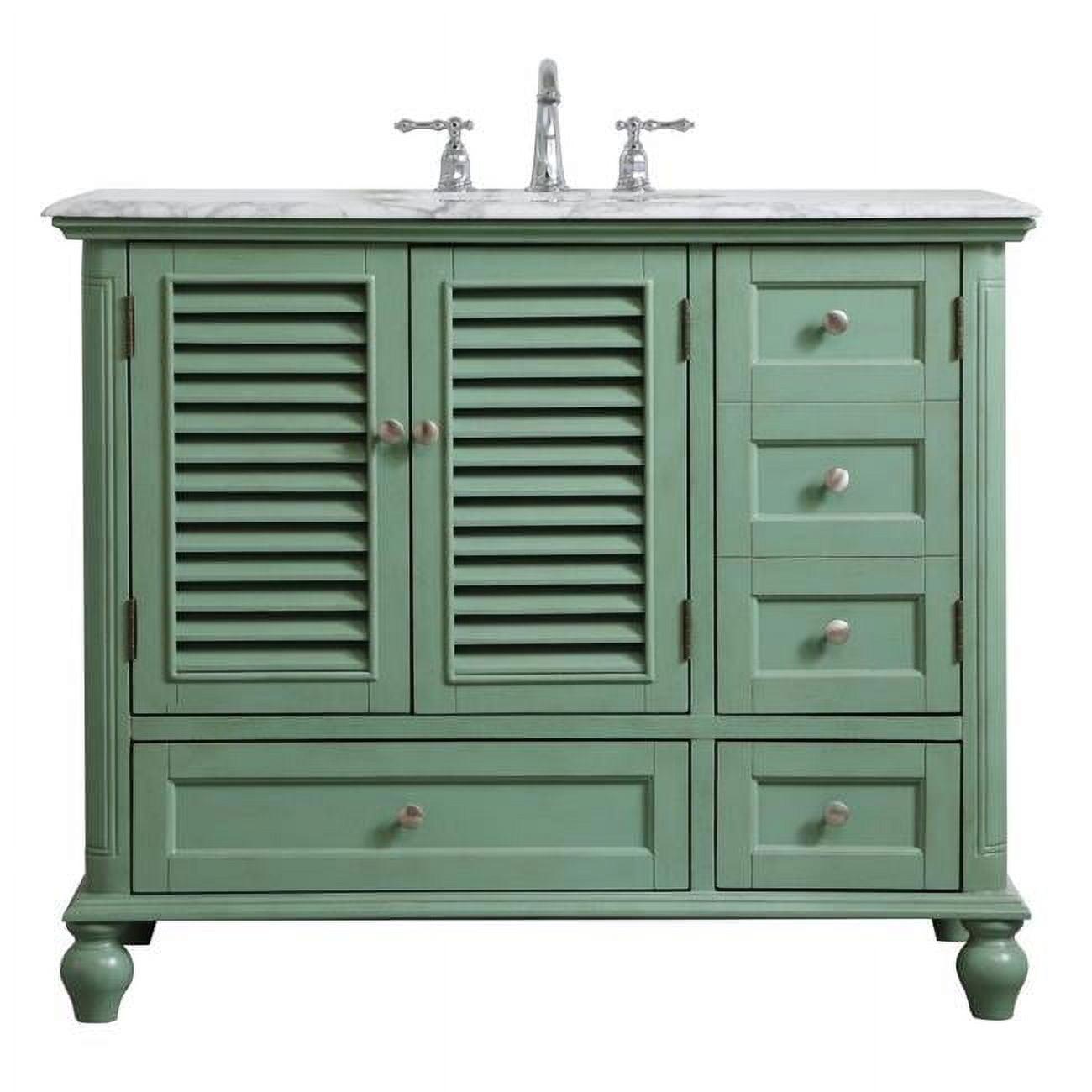 Elegant Kitchen and Bath Elegant Kitchen and Bath 42 Inch Single Bathroom Vanity