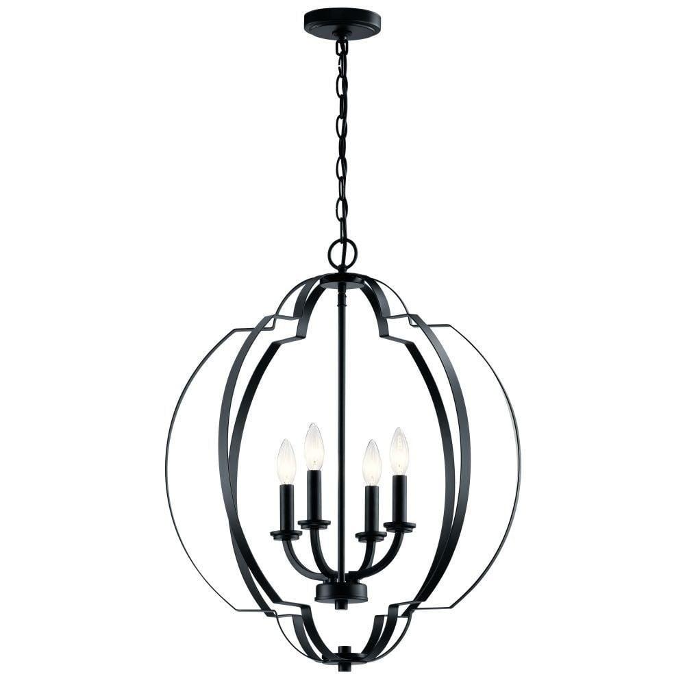 Kichler Lighting Voleta 4 - Light Pendant in  Black