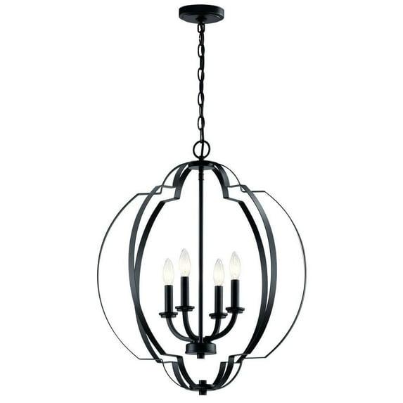 Kichler Lighting Voleta 4 - Light Pendant in  Black