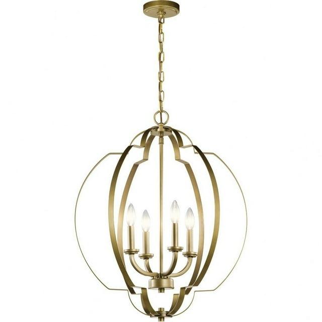 Kichler Lighting Voleta 4 - Light Pendant in  Natural Brass