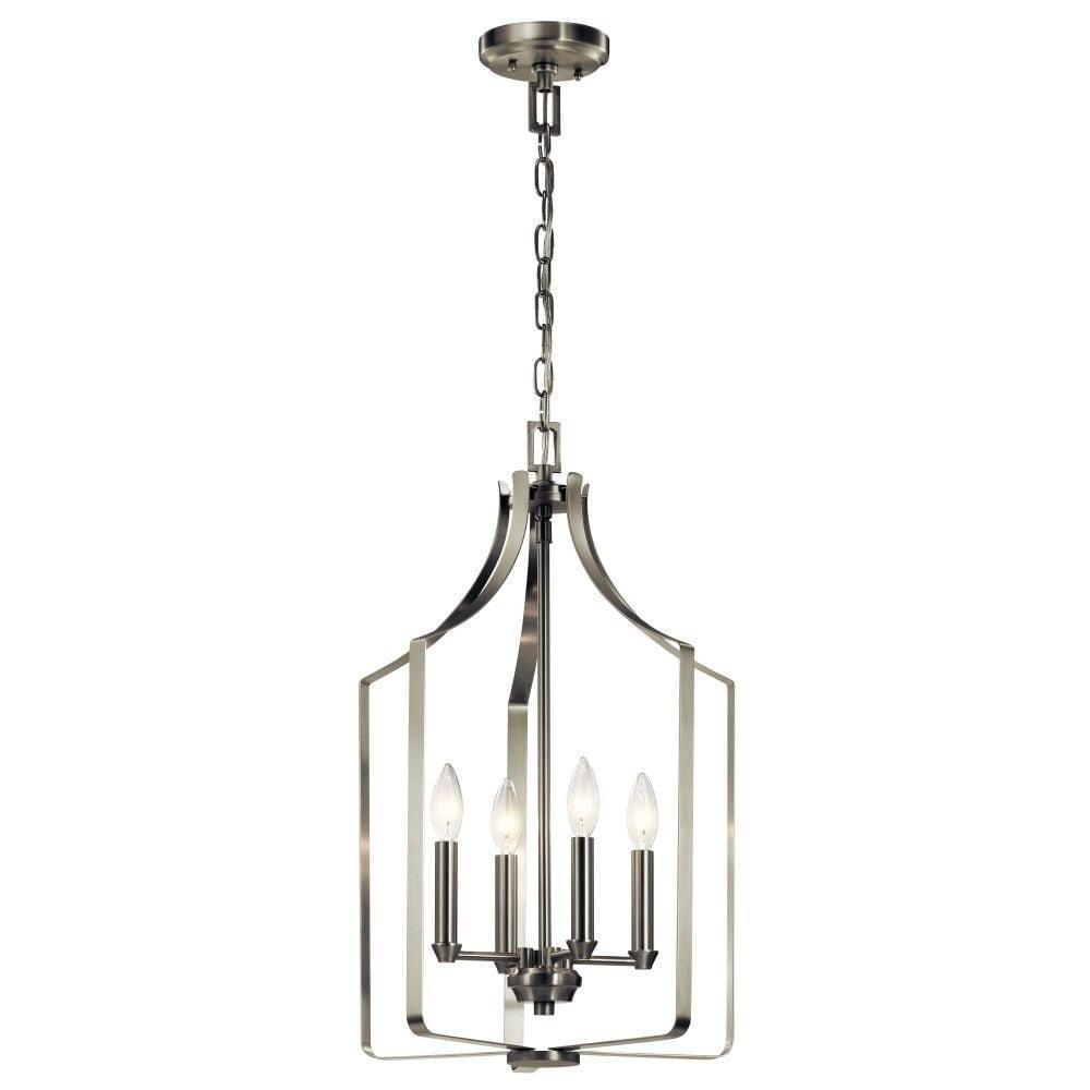 Mericle 4 - Light Lantern Geometric Chandelier