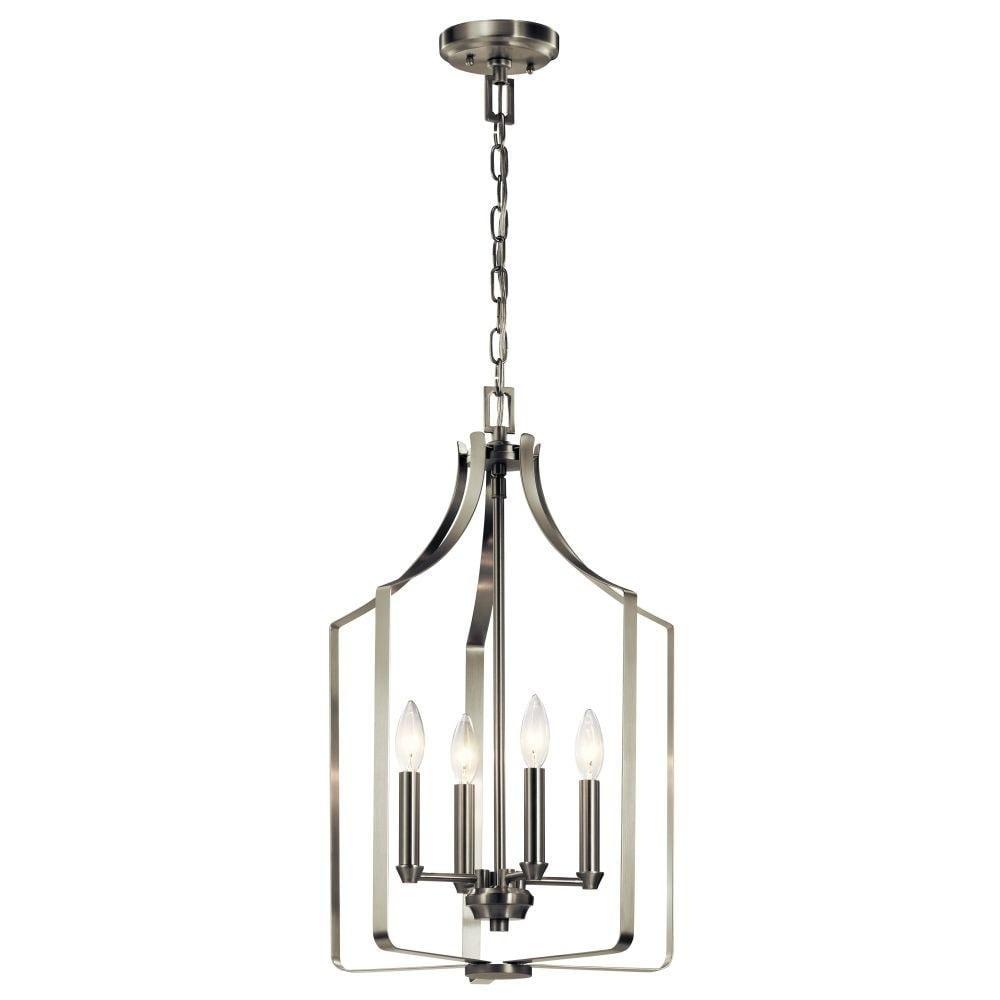Gracie Oaks Mericle 4 - Light Lantern Geometric Chandelier