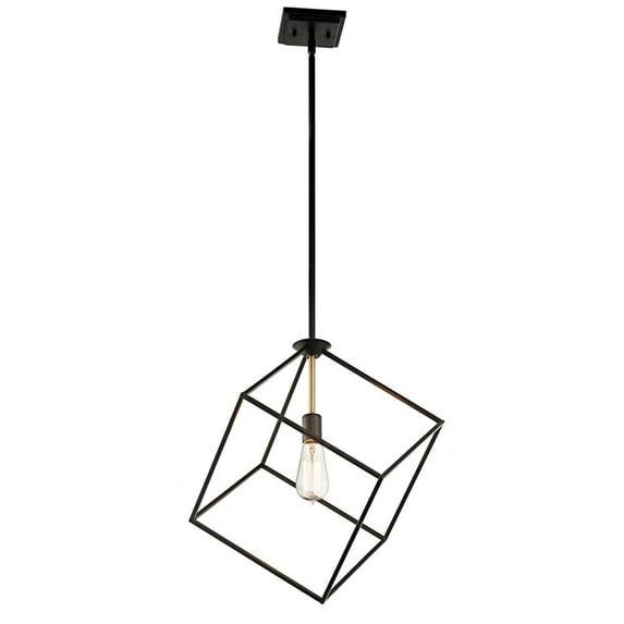 42525OZ-Kichler Lighting-Cartone - 1 light Pendant - with Contemporary inspirations - 20.75 inches tall by 17 inches wide-Olde Bronze Finish