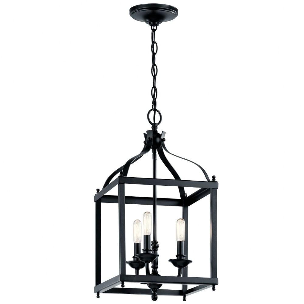 Kichler Lighting Larkin 3 - Light Pendant in  Black