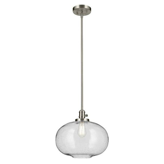 43911NI-Kichler Lighting-Avery - 1 Light Pendant-14 Inches Tall and 14.5 Inches Wide-Brushed Nickel Finish