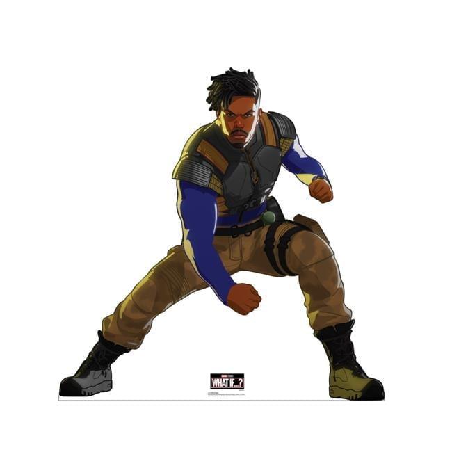 46 x 45 Inch Killmonger Marvel Cardboard Cutout