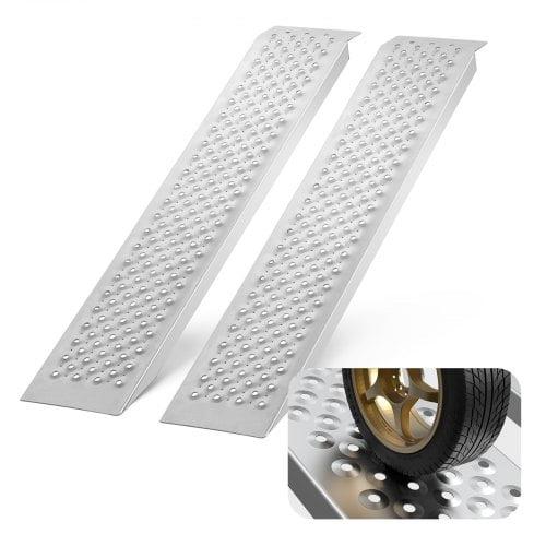 47.2" x 8.5" Aluminum Anti-Slip Loading Ramps, 880 LBS Capacity, 2PCS