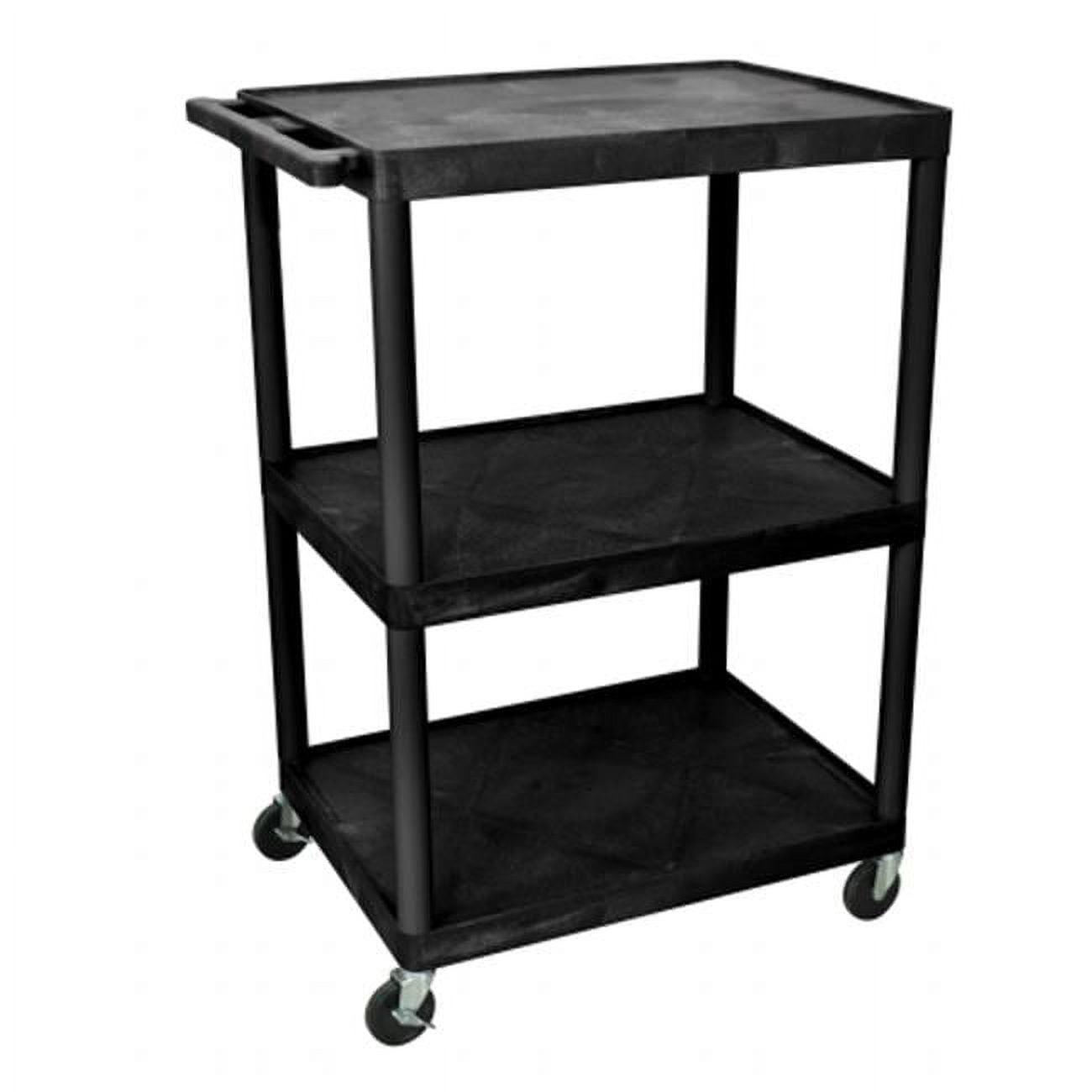 LP Carts Series High Open Shelf AV Cart