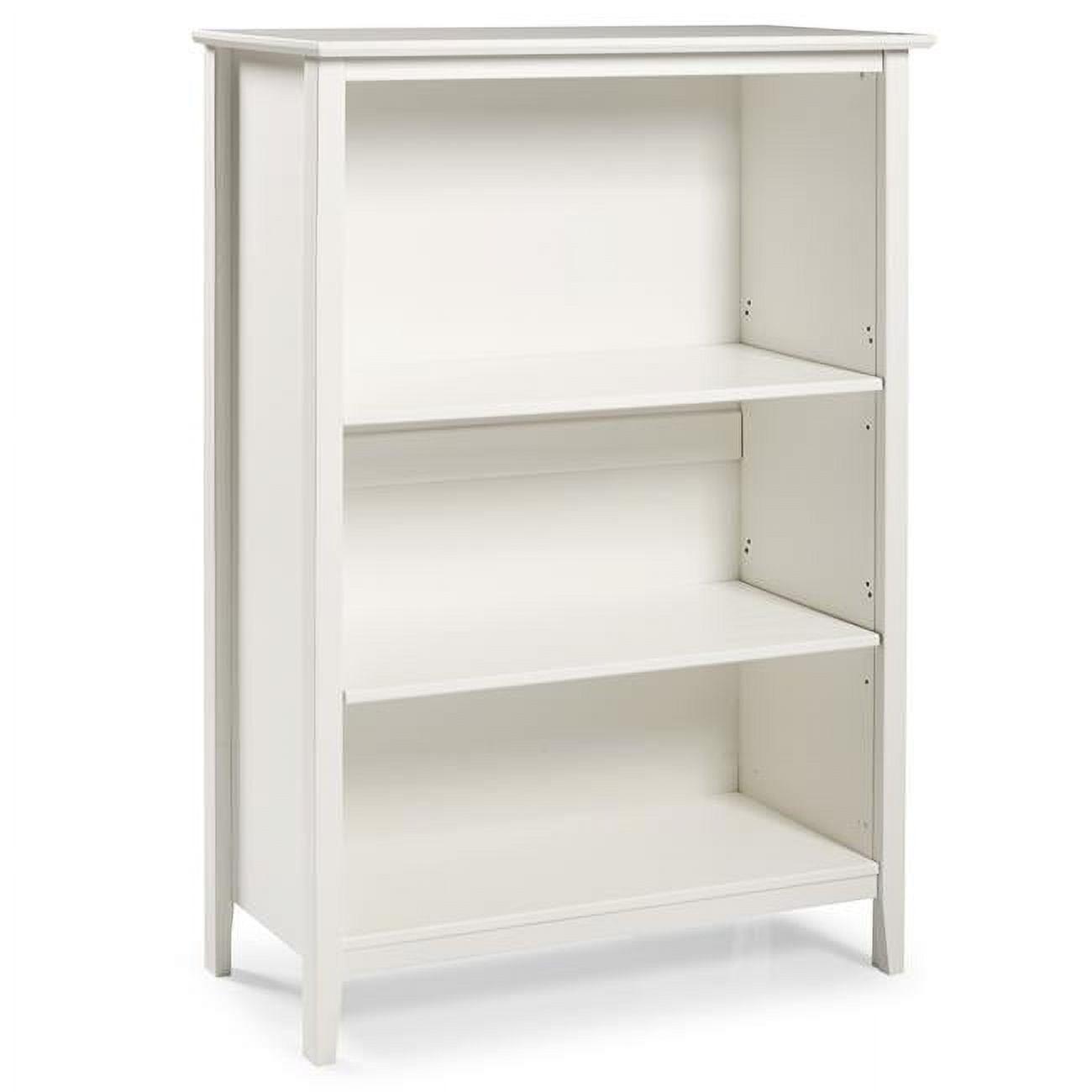 White Pine 48" Adjustable 3-Shelf Bookcase