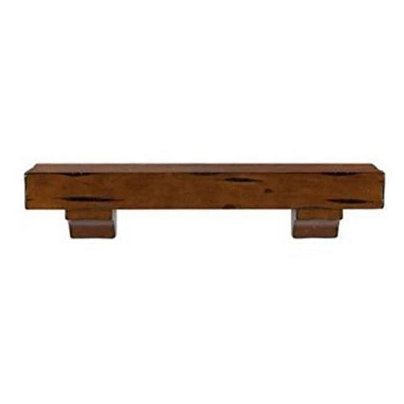 48 in. The Shenandoah Shelf or Mantel Shelf, Unfinished