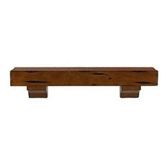 48 in. The Shenandoah Shelf or Mantel Shelf, Unfinished
