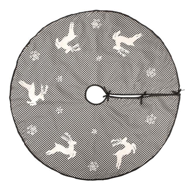 Glausen Solid Color Tree Skirt