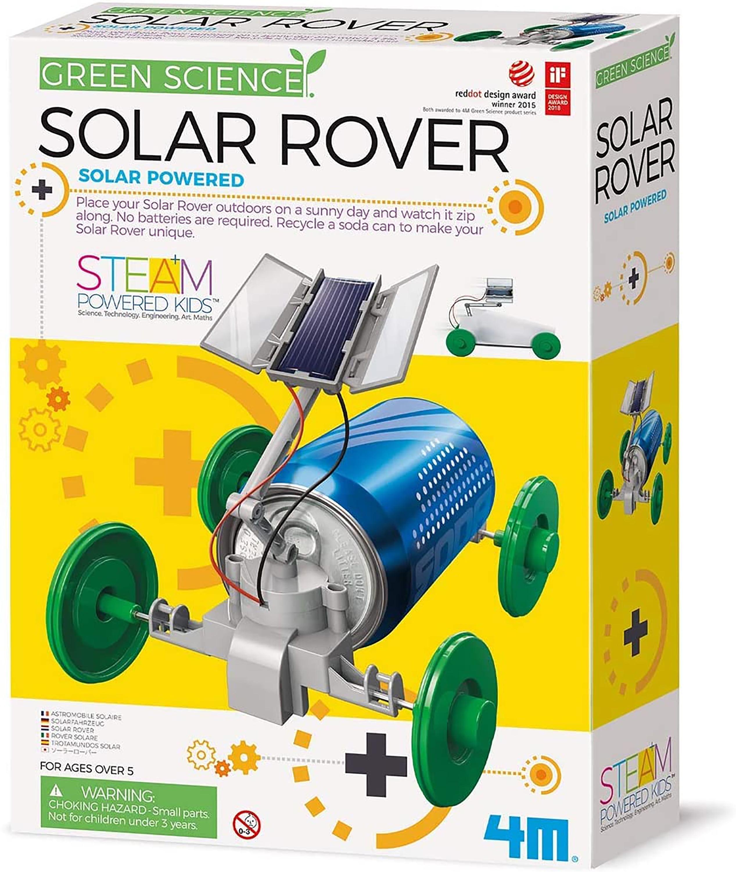 4M Green Science DIY Solar Power Rover STEM Kit