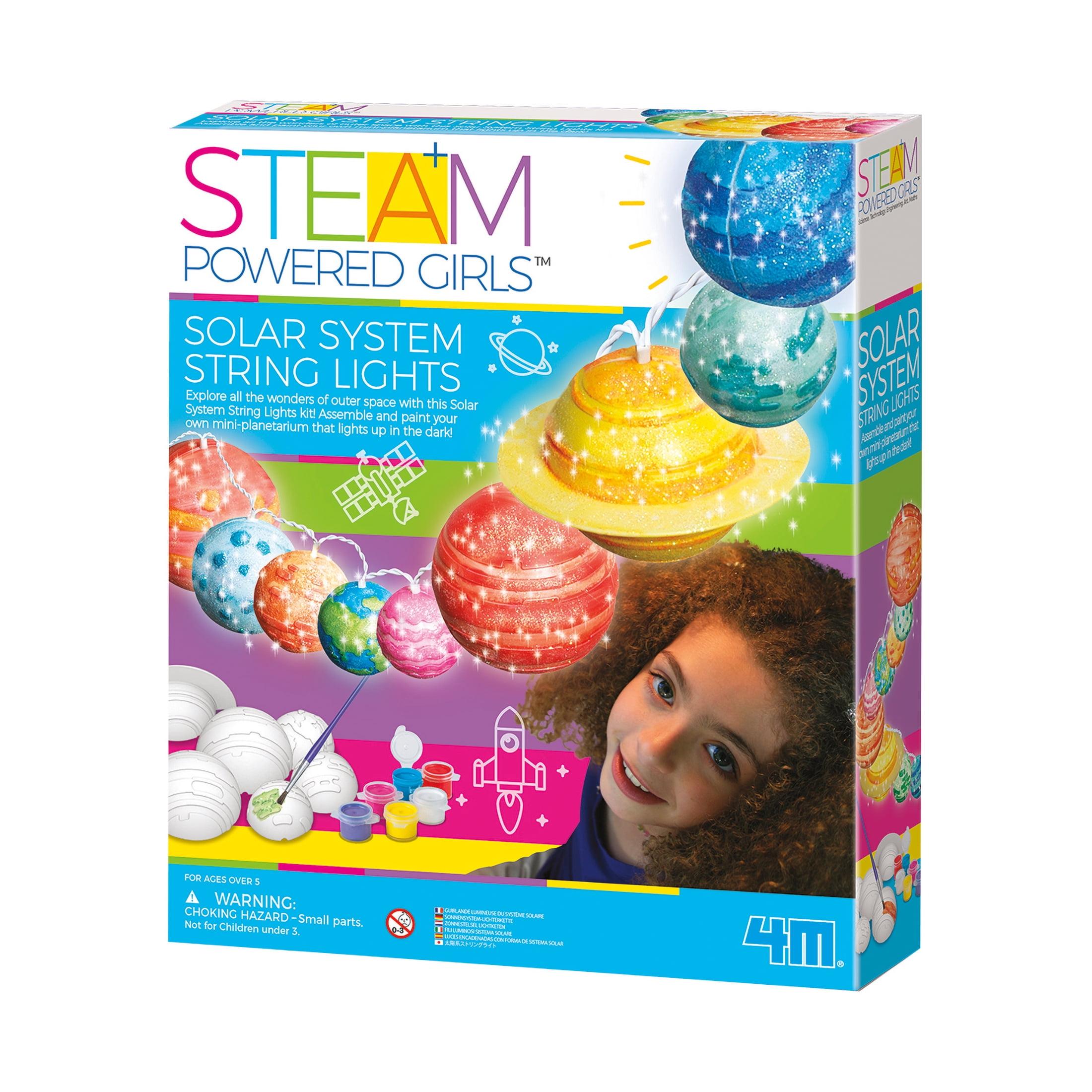 STEAM Powered Girls Solar System String Lights Kit