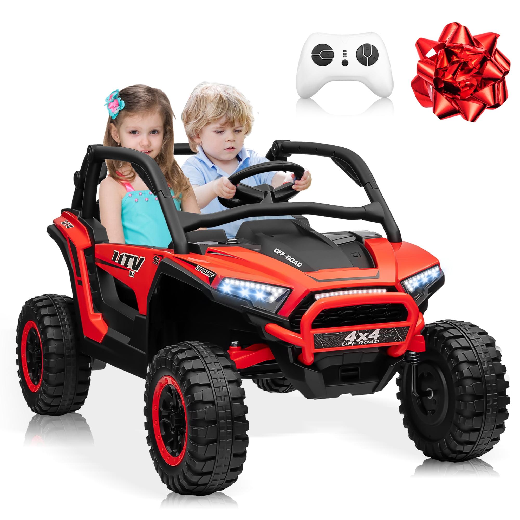 24V Ride On Car Utv 2 Seater, Off-Road Kids Electric Vehicles With Metal Frame