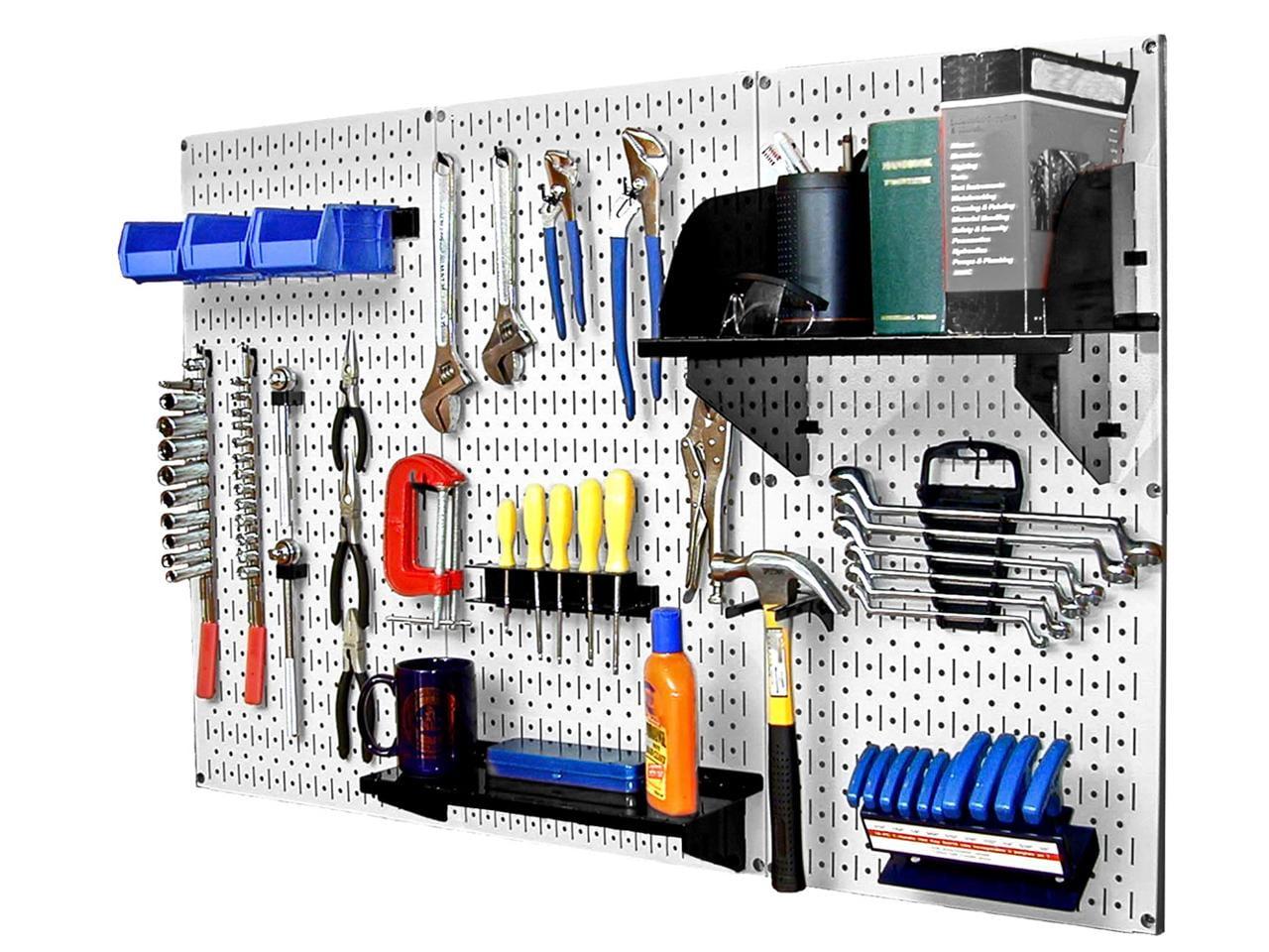 Pegboard Standard Tool Storage 32" H x 48" W Kit