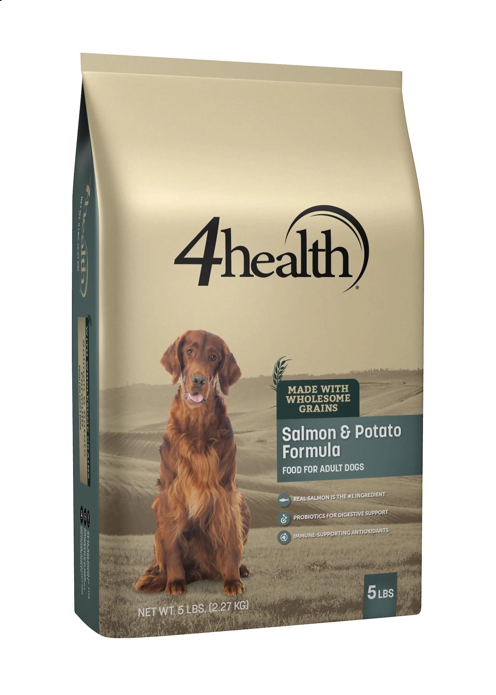 4health Wholesome Grain Salmon & Potato Formula Adult Dry Dog Food - 5 lbs
