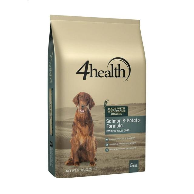 4health Wholesome Grain Salmon & Potato Formula Adult Dry Dog Food - 5 lbs