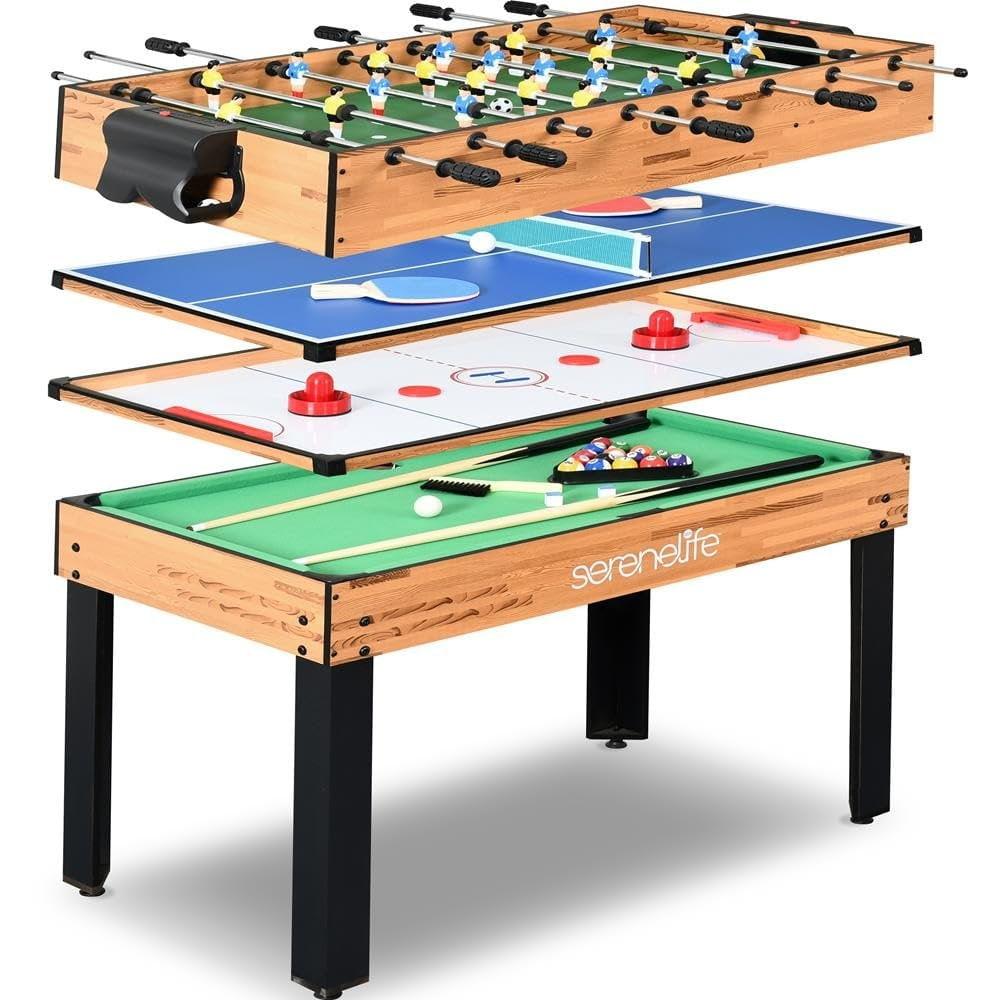 SereneLife SereneLife 4' Multi Game Pool Table