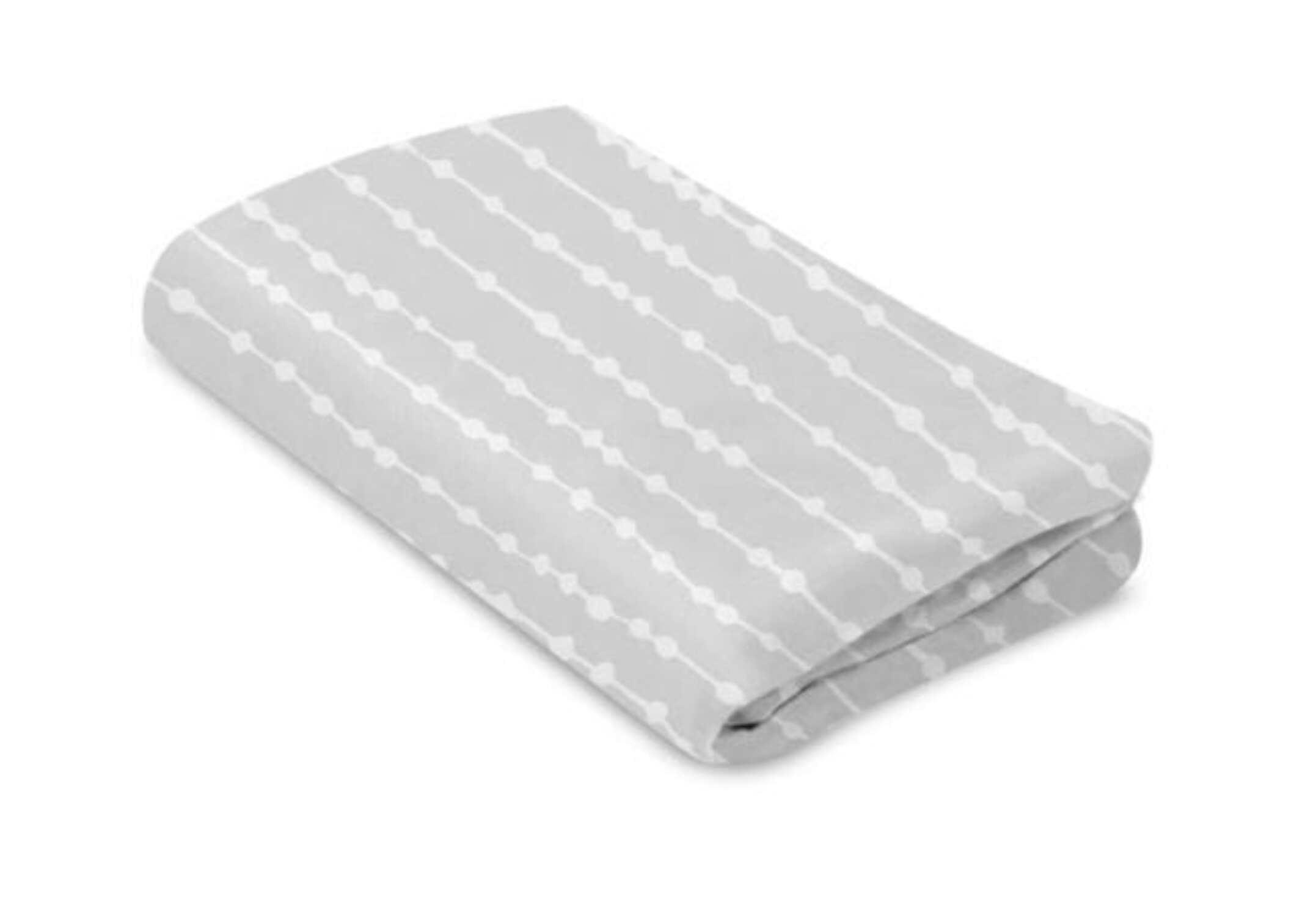 4moms Breeze Waterproof Playard Sheet - Gray Beads