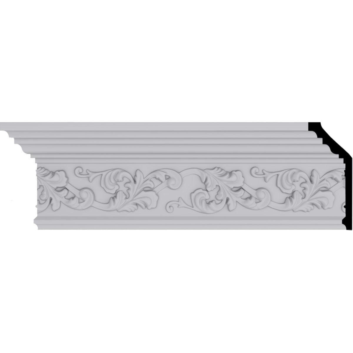 Ekena Millwork 5 1/2"H x 2 1/4"P x 6"F x 94 1/2"L Richmond Crown Moulding