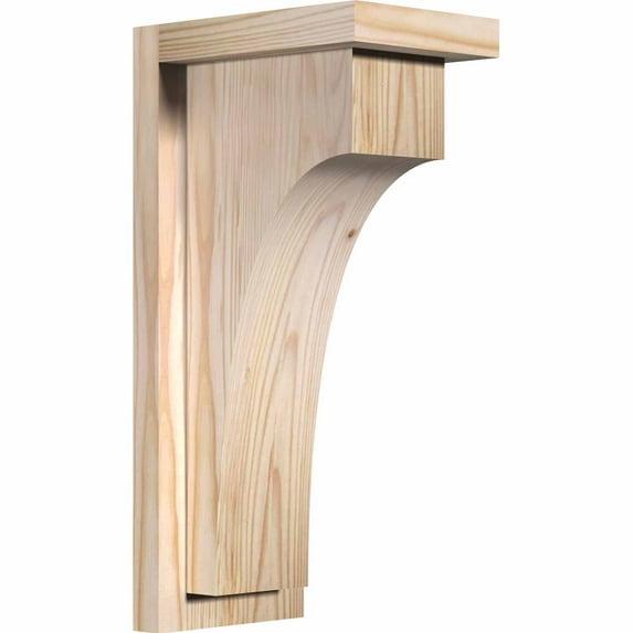 Ekena Millwork Huntington Corbel w/Backplate
